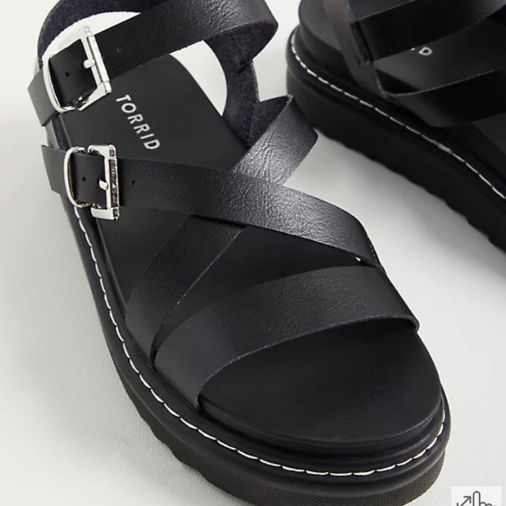 💥SOLD💥Torrid Platform Sandals - Picture 2 of 7